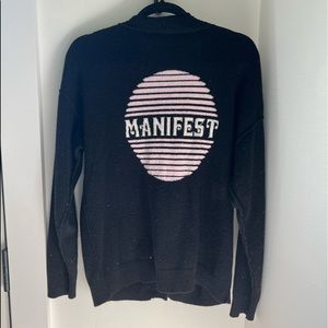 Spiritual Gangster Manisfest Cashmere Cardigan